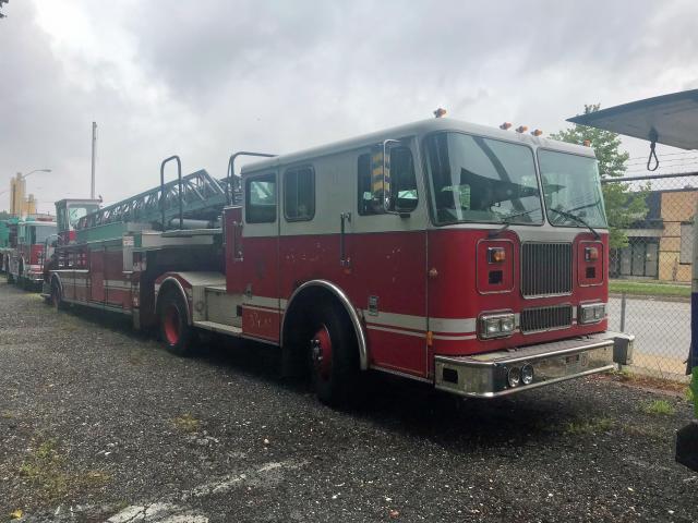1F9F038T1YCST2100 - 2000 SEAGRAVE FIRE APPARATUS SEAGRAVE RED photo 1