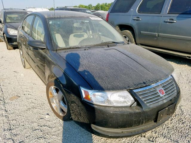 1G8AZ55F97Z184214 - 2007 SATURN ION LEVEL BLACK photo 1