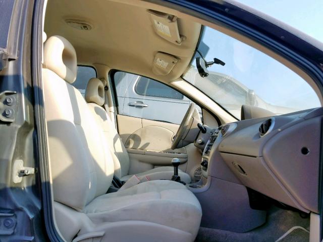 1G8AZ55F97Z184214 - 2007 SATURN ION LEVEL BLACK photo 5