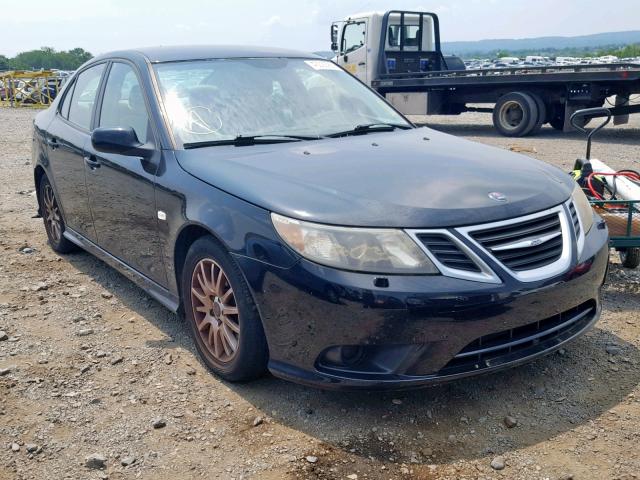 YS3FB49Y881105436 - 2008 SAAB 9-3 2.0T BLACK photo 1