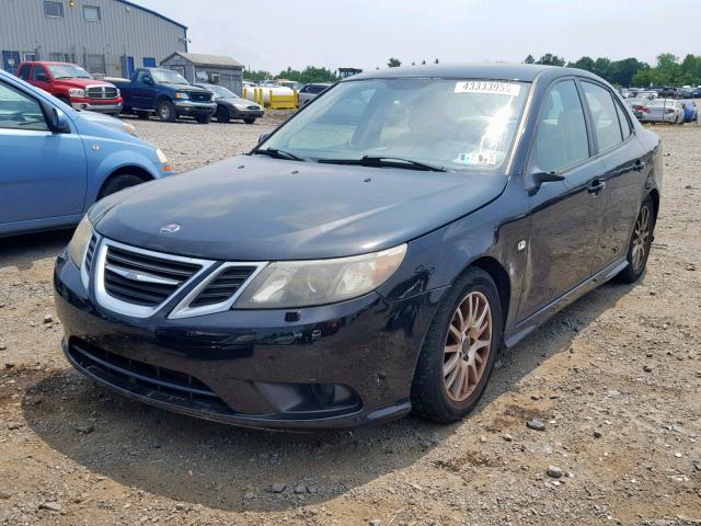 YS3FB49Y881105436 - 2008 SAAB 9-3 2.0T BLACK photo 2