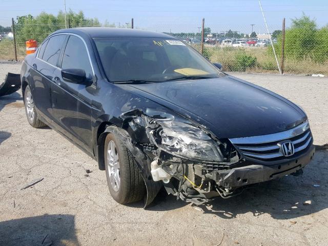 1HGCP2F62BA122714 - 2011 HONDA ACCORD BLACK photo 1