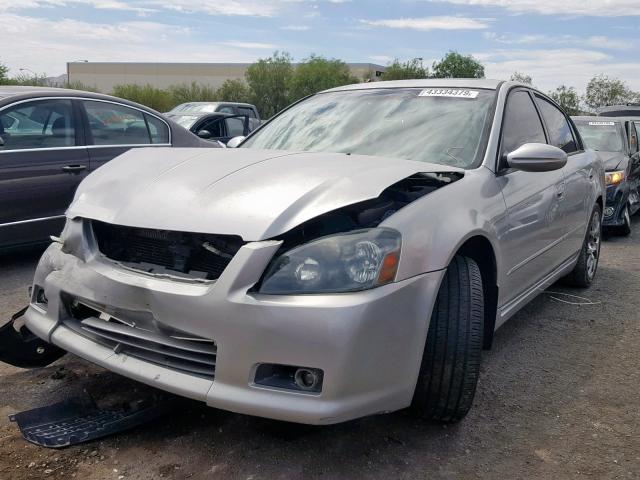 1N4BL11D86C105549 - 2006 NISSAN ALTIMA SE SILVER photo 2