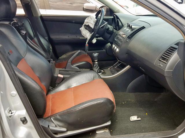 1N4BL11D86C105549 - 2006 NISSAN ALTIMA SE SILVER photo 5