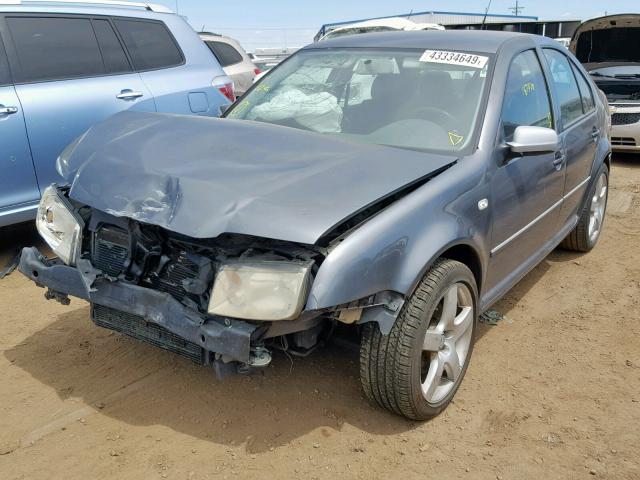 3VWRE69MX4M013176 - 2004 VOLKSWAGEN JETTA GL GRAY photo 2