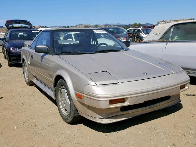 JT2AW15CXG0047633 - 1986 TOYOTA MR2 BEIGE photo 1