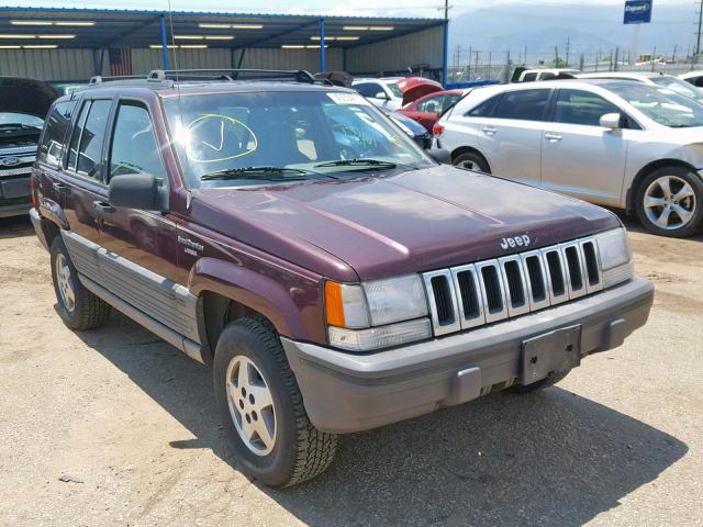 1J4GZ58S4RC170682 - 1994 JEEP GRAND CHER MAROON photo 1