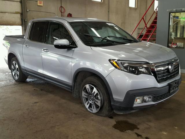 5FPYK3F73HB026986 - 2017 HONDA RIDGELINE SILVER photo 1