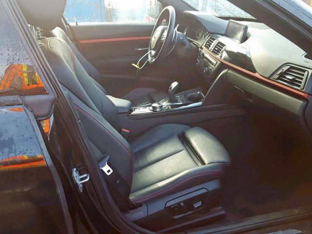 WBA3X5C58ED242836 - 2014 BMW 328 XIGT BLACK photo 5