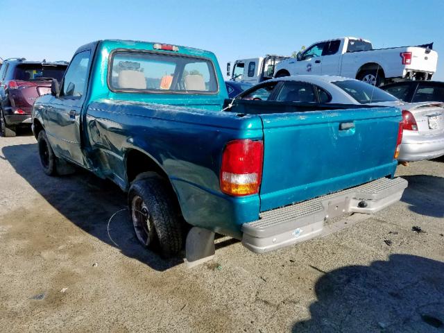 1FTCR10A1RUC69888 - 1994 FORD RANGER GREEN photo 3