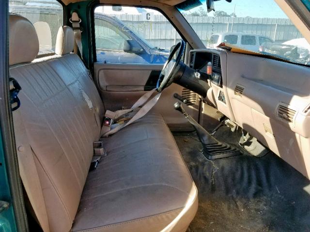 1FTCR10A1RUC69888 - 1994 FORD RANGER GREEN photo 5