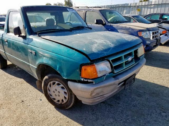 1FTCR10A1RUC69888 - 1994 FORD RANGER GREEN photo 9