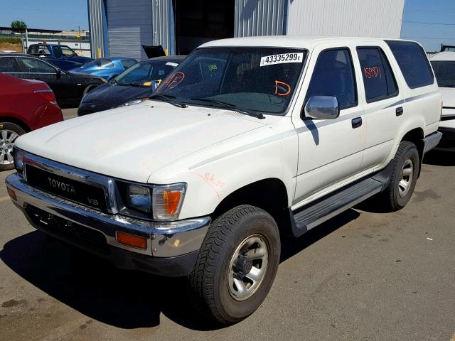 JT3VN39W4L0033625 - 1990 TOYOTA 4RUNNER VN WHITE photo 2