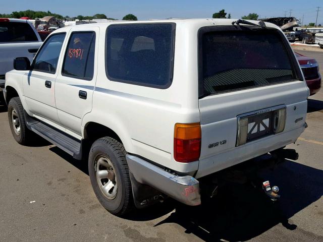 JT3VN39W4L0033625 - 1990 TOYOTA 4RUNNER VN WHITE photo 3