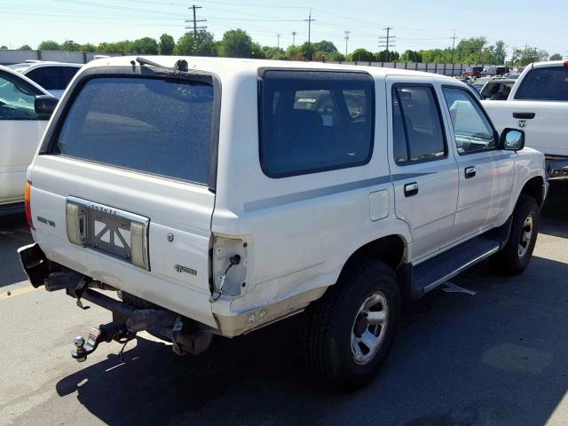 JT3VN39W4L0033625 - 1990 TOYOTA 4RUNNER VN WHITE photo 4