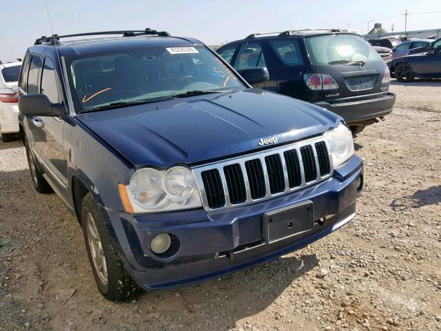 1J4HR58265C521820 - 2005 JEEP GRAND CHER BLUE photo 1