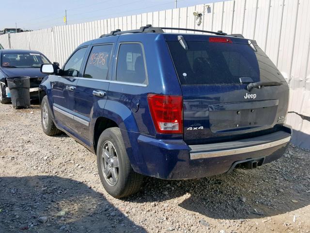 1J4HR58265C521820 - 2005 JEEP GRAND CHER BLUE photo 3