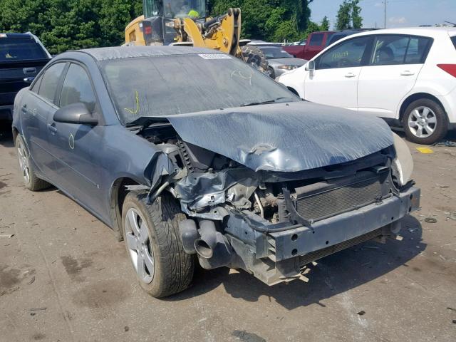 1G2ZF55B164237616 - 2006 PONTIAC G6 SE GRAY photo 1