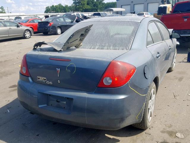 1G2ZF55B164237616 - 2006 PONTIAC G6 SE GRAY photo 4