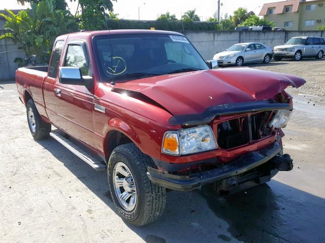 1FTZR44E59PA30349 - 2009 FORD RANGER SUP RED photo 1