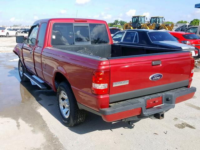 1FTZR44E59PA30349 - 2009 FORD RANGER SUP RED photo 3