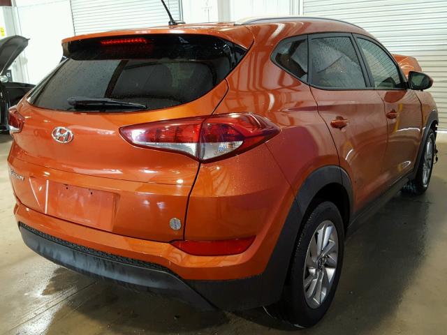 KM8J33A47GU118060 - 2016 HYUNDAI TUCSON LIM ORANGE photo 4