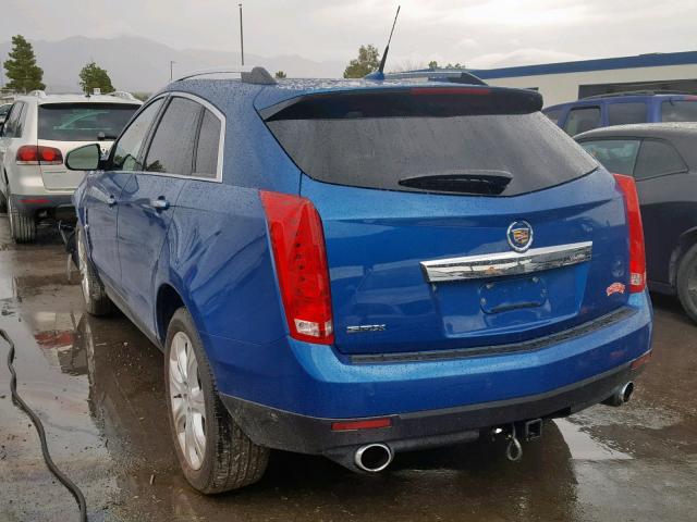 3GYFNBEY0AS593465 - 2010 CADILLAC SRX PERFOR ლურჯი ფოტო 3
