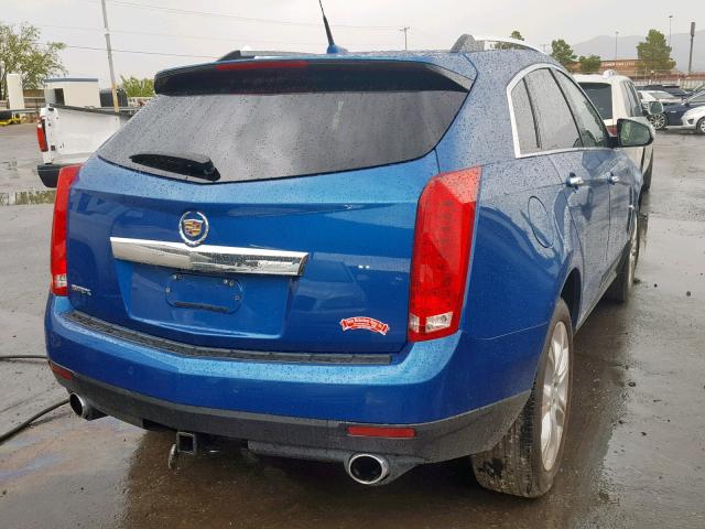 3GYFNBEY0AS593465 - 2010 CADILLAC SRX PERFOR ლურჯი ფოტო 4