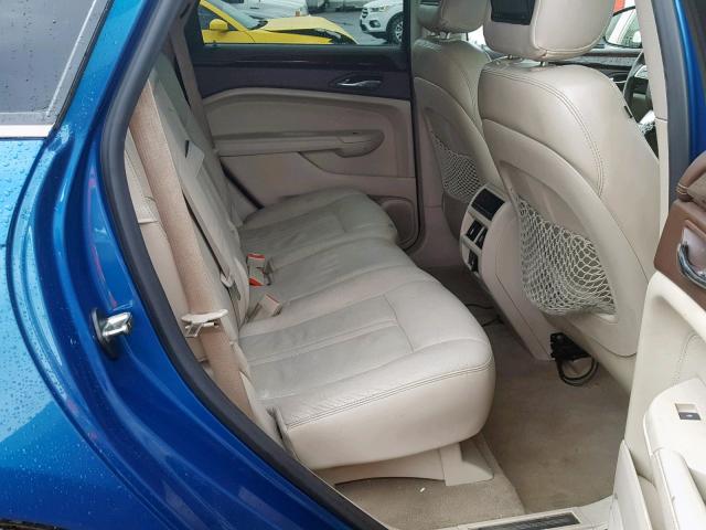 3GYFNBEY0AS593465 - 2010 CADILLAC SRX PERFOR ლურჯი ფოტო 6