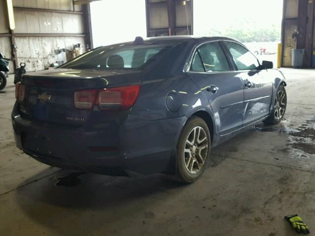 1G11C5SL2EF195161 - 2014 CHEVROLET MALIBU 1LT BLUE photo 4
