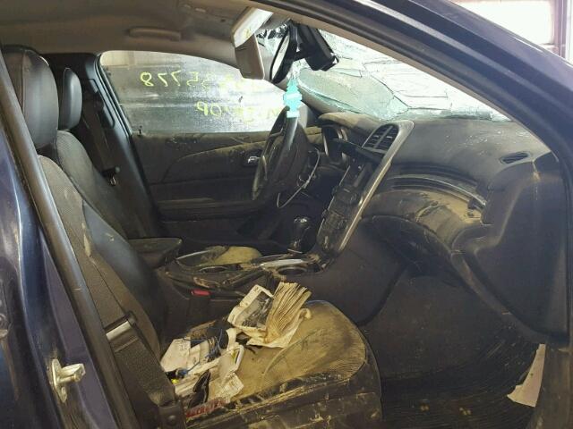 1G11C5SL2EF195161 - 2014 CHEVROLET MALIBU 1LT BLUE photo 5