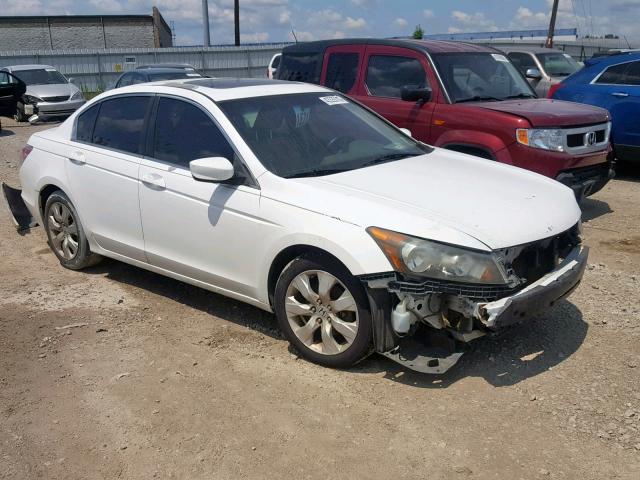 1HGCP26838A157837 - 2008 HONDA ACCORD EXL WHITE photo 1