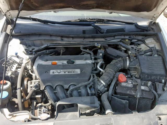 1HGCP26838A157837 - 2008 HONDA ACCORD EXL WHITE photo 7