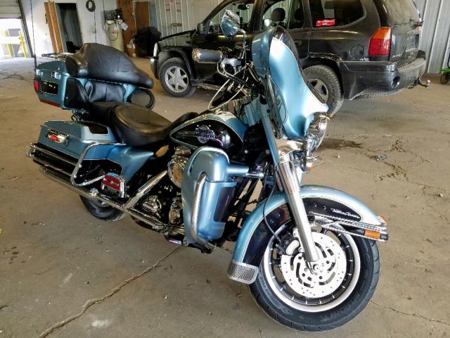 1HD1FC4167Y625780 - 2007 HARLEY-DAVIDSON FLHTCUI BLUE photo 1