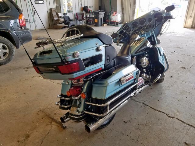 1HD1FC4167Y625780 - 2007 HARLEY-DAVIDSON FLHTCUI BLUE photo 4