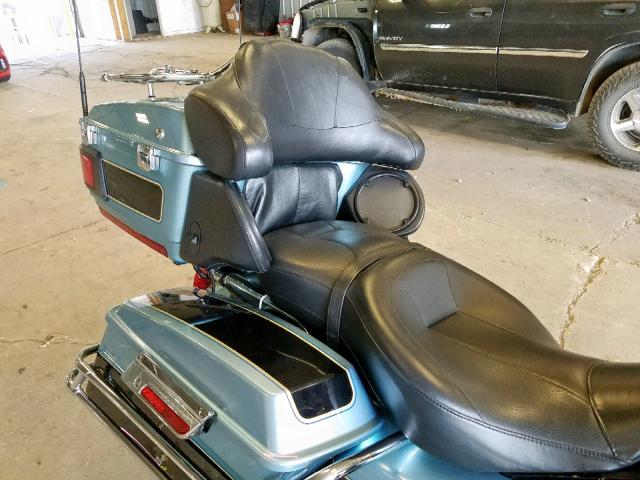 1HD1FC4167Y625780 - 2007 HARLEY-DAVIDSON FLHTCUI BLUE photo 6