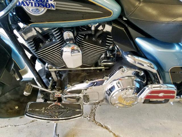 1HD1FC4167Y625780 - 2007 HARLEY-DAVIDSON FLHTCUI BLUE photo 7