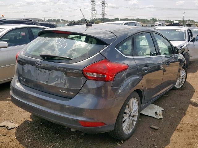 1FADP3N25JL271764 - 2018 FORD FOCUS TITA GRAY photo 4