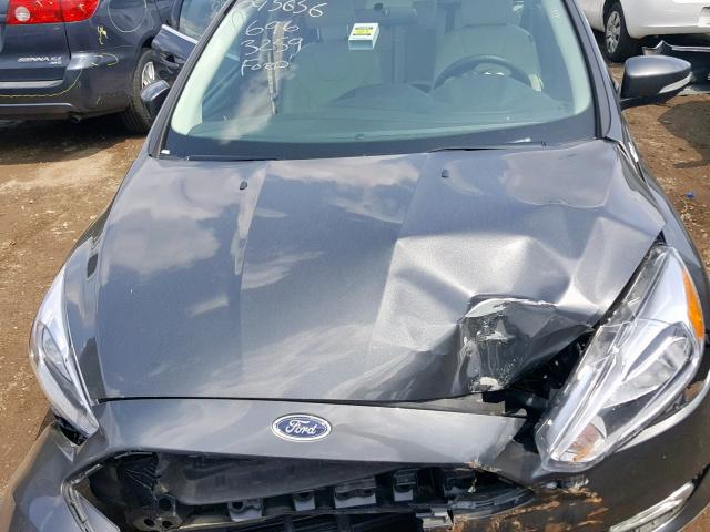 1FADP3N25JL271764 - 2018 FORD FOCUS TITA GRAY photo 7