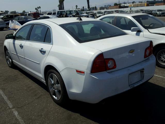 1G1ZD5E03CF367955 - 2012 CHEVROLET MALIBU 2LT WHITE photo 3