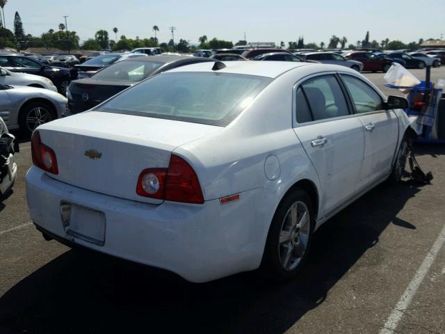 1G1ZD5E03CF367955 - 2012 CHEVROLET MALIBU 2LT WHITE photo 4