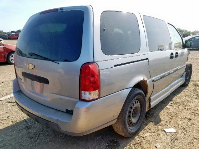 1GNDV23L36D111039 - 2006 CHEVROLET UPLANDER L SILVER photo 4