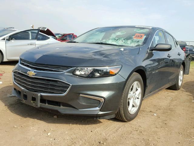 1G1ZB5ST7HF138108 - 2017 CHEVROLET MALIBU LS Grafit foto 2