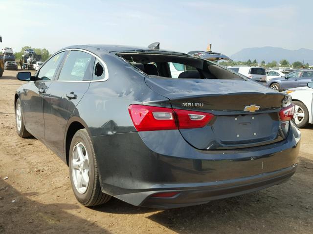 1G1ZB5ST7HF138108 - 2017 CHEVROLET MALIBU LS Grafit foto 3