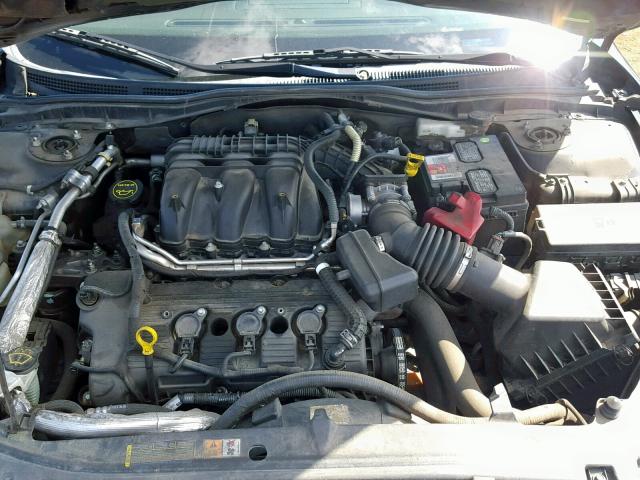 3FAHP0JG2AR377687 - 2010 FORD FUSION SEL BLACK photo 7