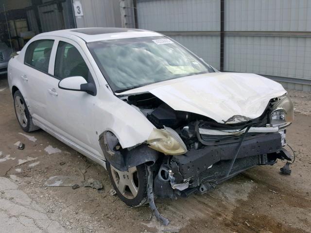 1G1AT58H497177263 - 2009 CHEVROLET COBALT LT WHITE photo 1