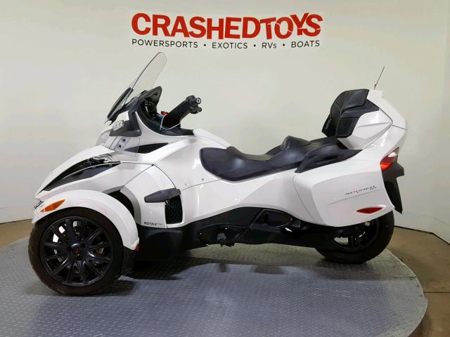 2BXNBDD2XJV003313 - 2018 CAN-AM SPYDER ROA WHITE photo 5