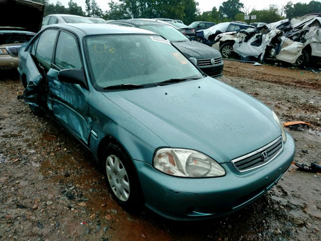 2HGEJ6617YH573749 - 2000 HONDA CIVIC BASE BLUE photo 1