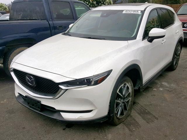 JM3KFADL2H0122704 - 2017 MAZDA CX-5 GRAND WHITE photo 2