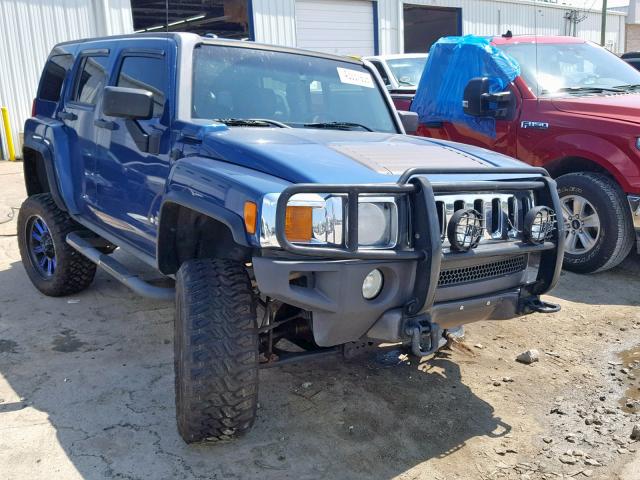 5GTDN136968162818 - 2006 HUMMER H3 BLUE photo 1